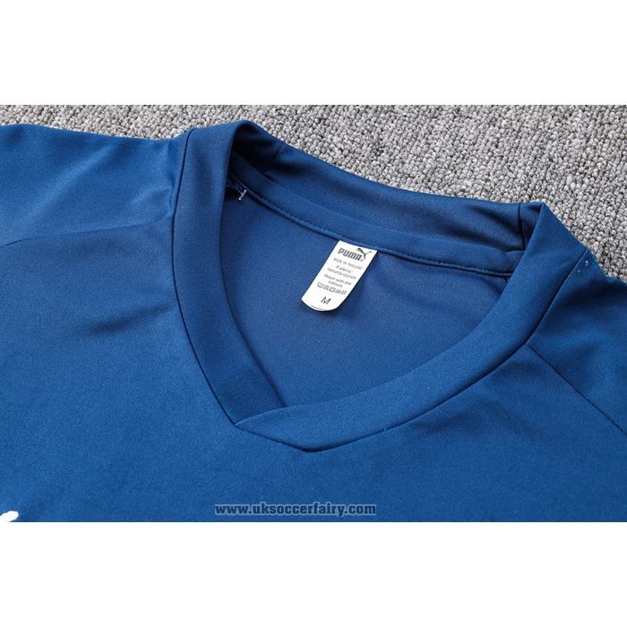 Tracksuit Italy Short Sleeve 2022-2023 Blue - Shorts